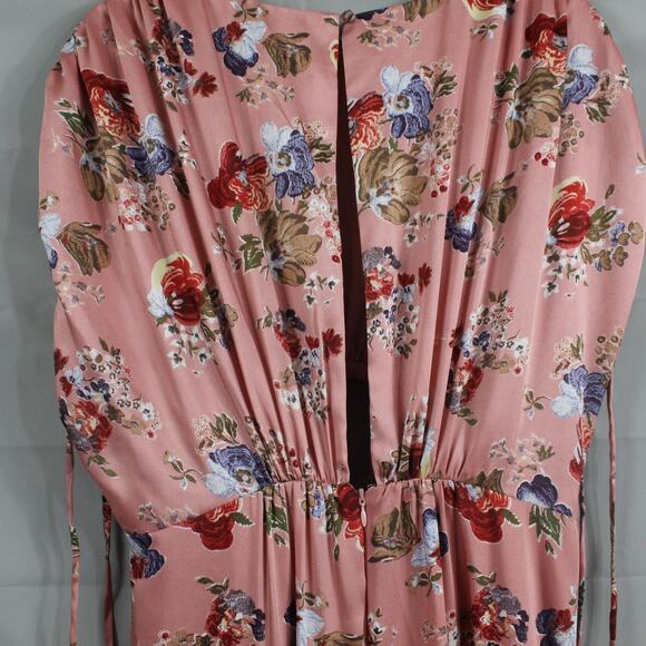 Cinq a Sept Dress Womens 14 Martine Floral Ruffled Maxi Boho Coquette Romantic - Picture 9 of 16